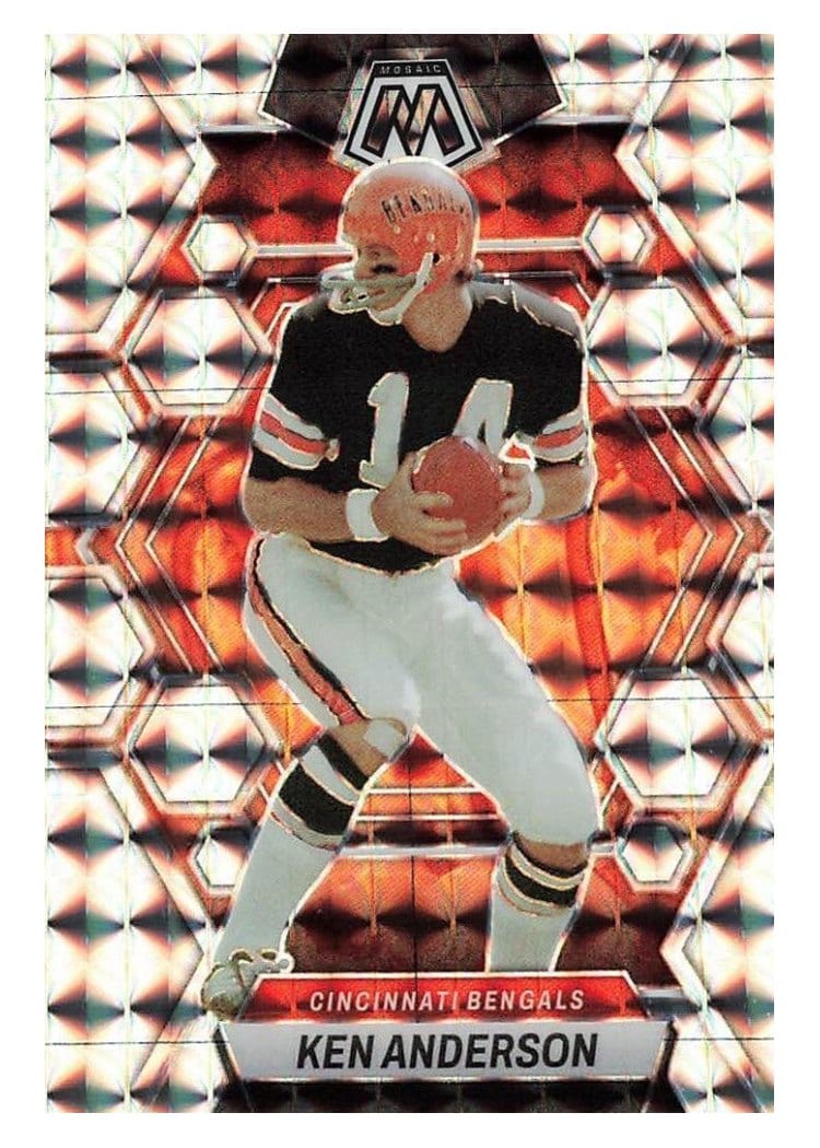 2023 Panini Mosaic Base Set Ken Anderson #44 card