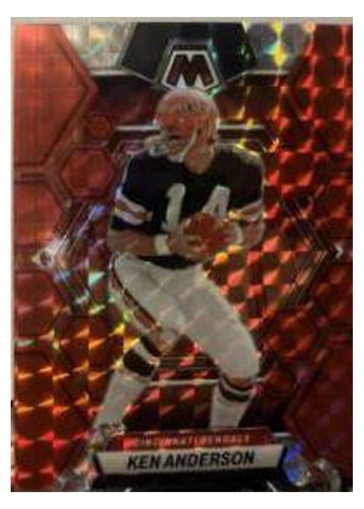 2023 Panini Mosaic Base Set Ken Anderson #44 card