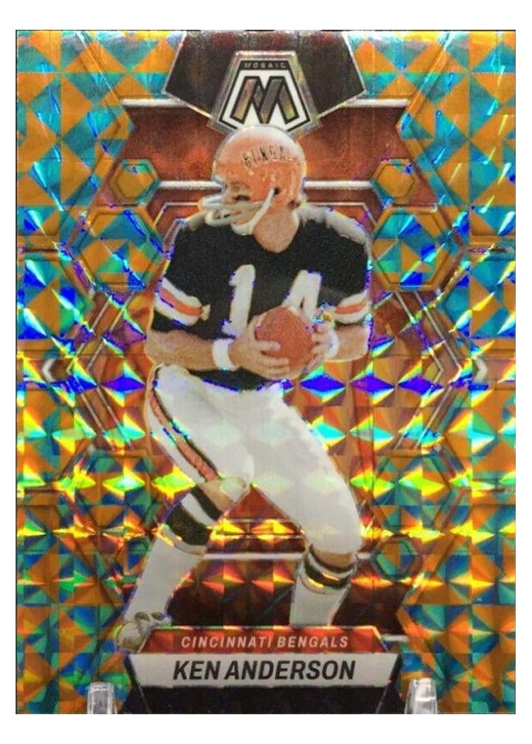 2023 Panini Mosaic Base Set Ken Anderson #44 card