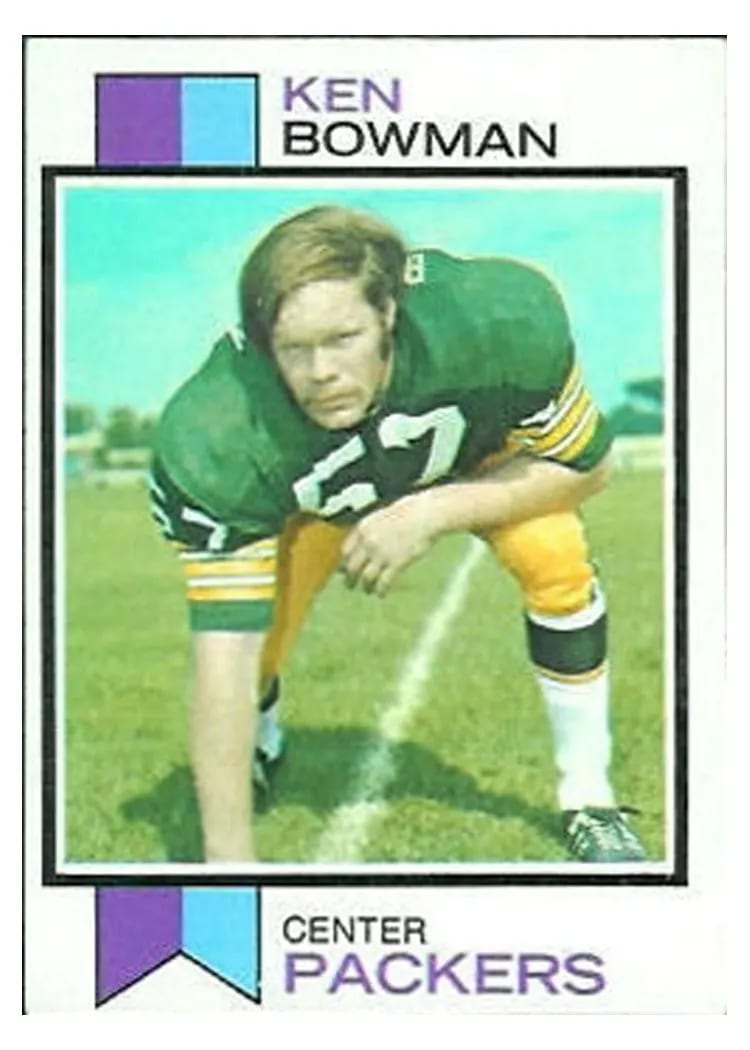 1973 Topps Ken Bowman #446 card