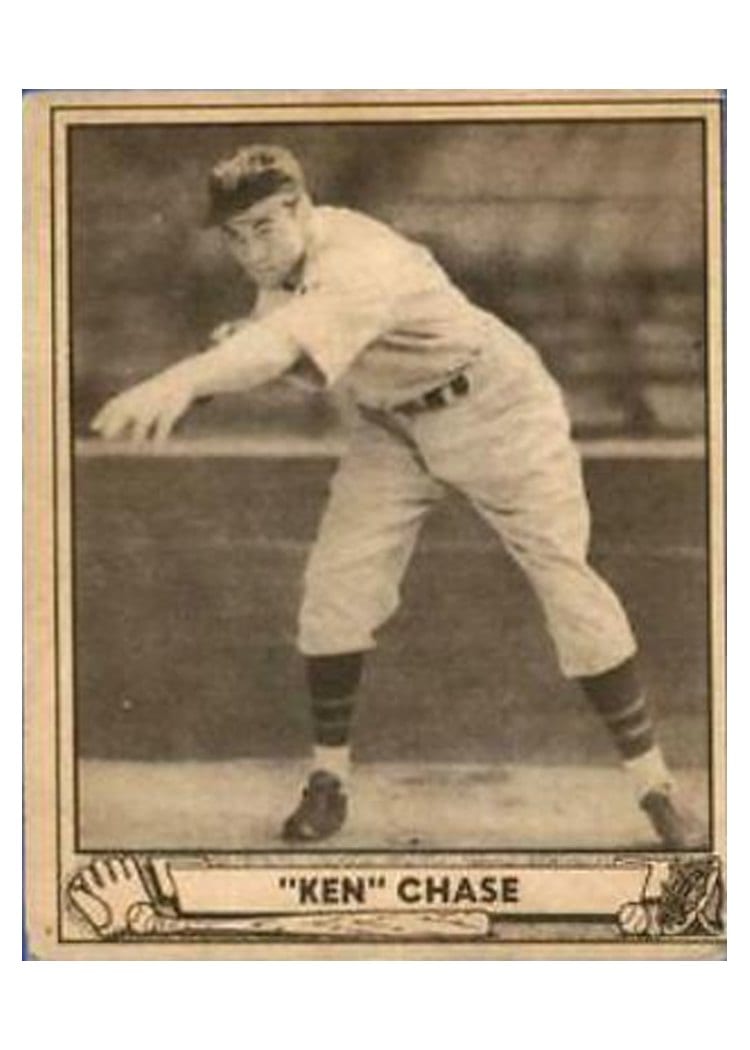 1940 Play Ball Ken Chase #19 card