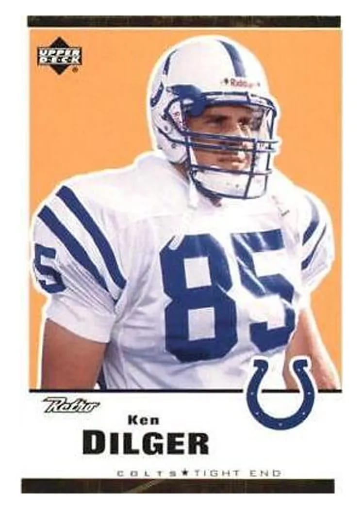 1999 Upper Deck Retro Ken Dilger #67 card