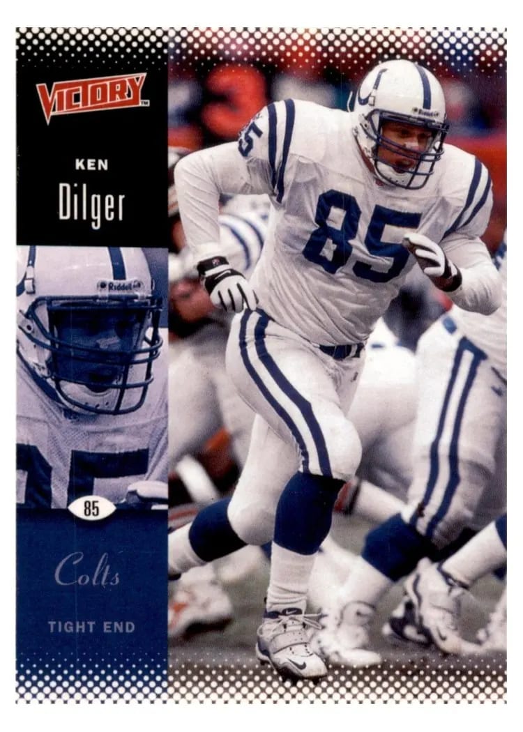 2000 Upper Deck Victory Ken Dilger #79 card
