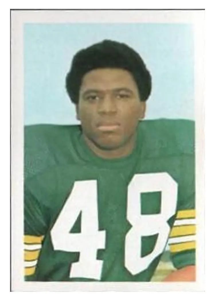 1972 NFLPA Wonderful World Stamps Ken Ellis #140 card