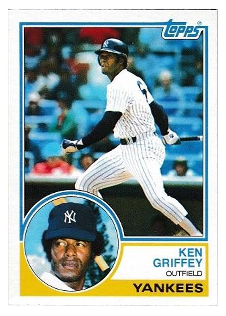 1983 Topps Ken Griffey #110 card