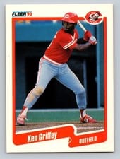 1990 Fleer Ken Griffey #420 card
