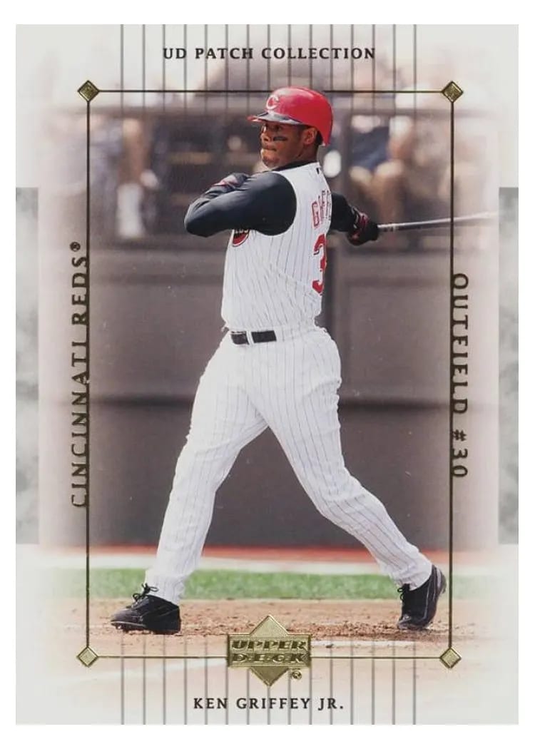 2003 Upper Deck Patch Collection Ken Griffey #31 card