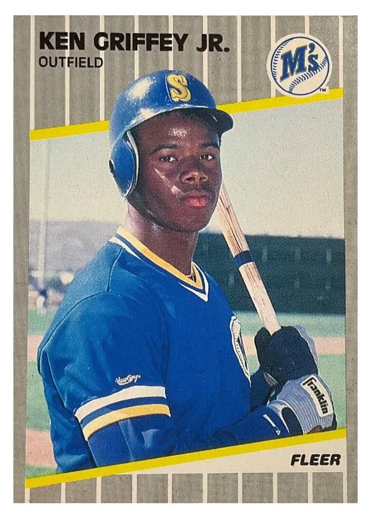 1989 Fleer Ken Griffey Jr. #548 card
