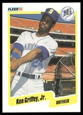 1990 Fleer Ken Griffey Jr. #513 card