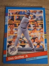 1991 Donruss Ken Griffey Jr. Error #77 card