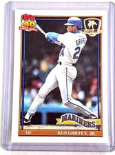 1991 Topps Desert Shield Ken Griffey Jr. #790 card