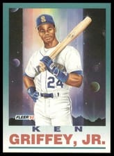 1992 Fleer Ken Griffey Jr. #709 card