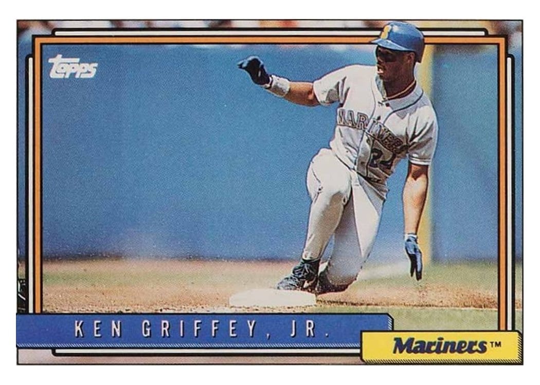 1992 Topps Ken Griffey Jr. #50 card