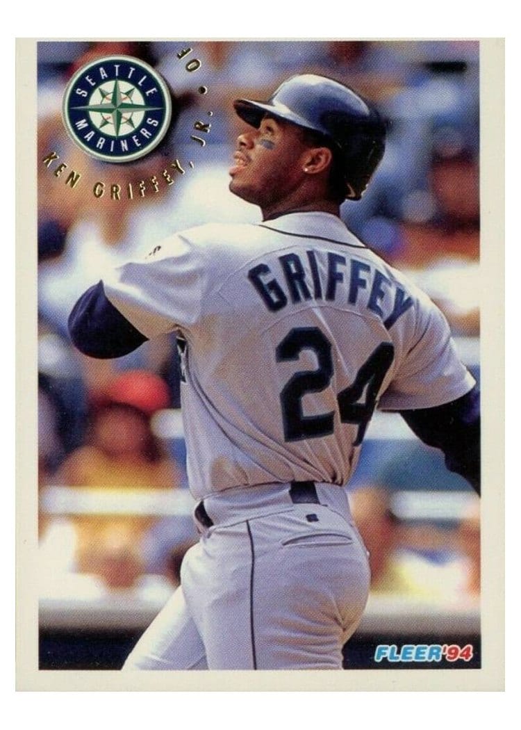 1994 Fleer Base Set Ken Griffey Jr. #286 card
