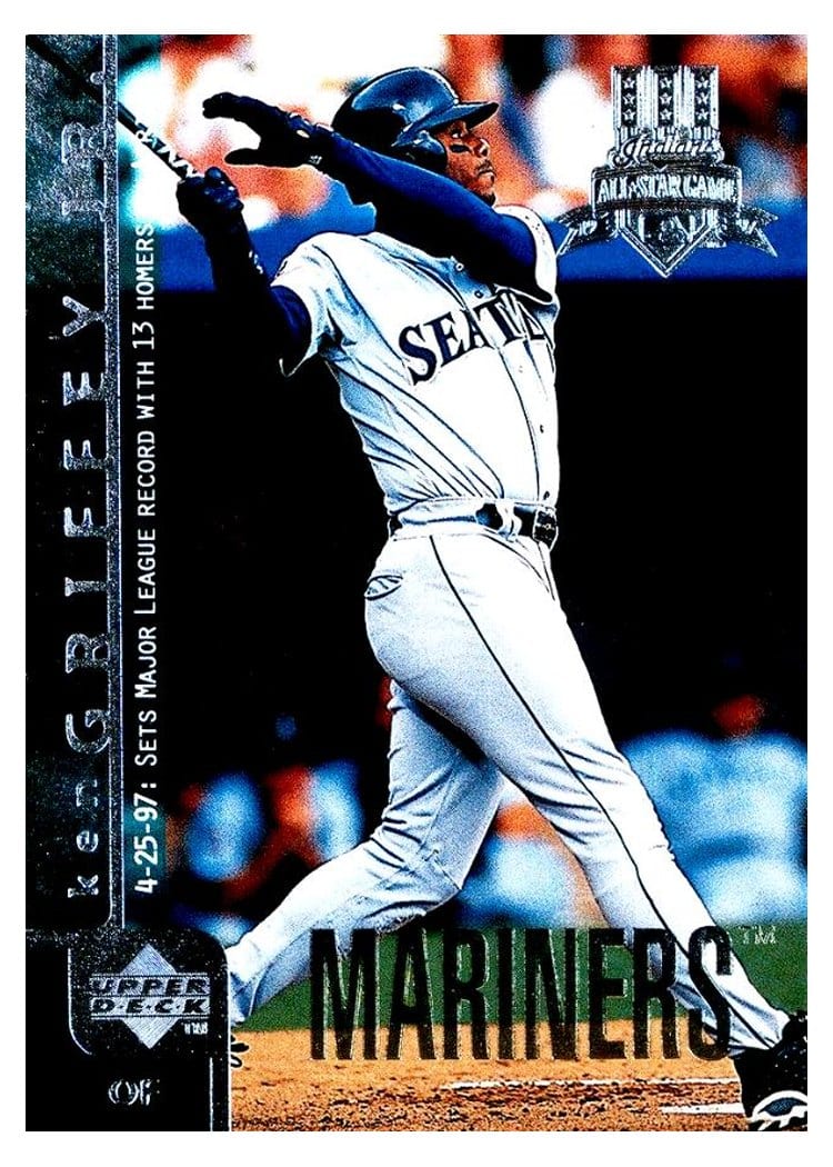 1998 Upper Deck Base Set Ken Griffey Jr. #225 card