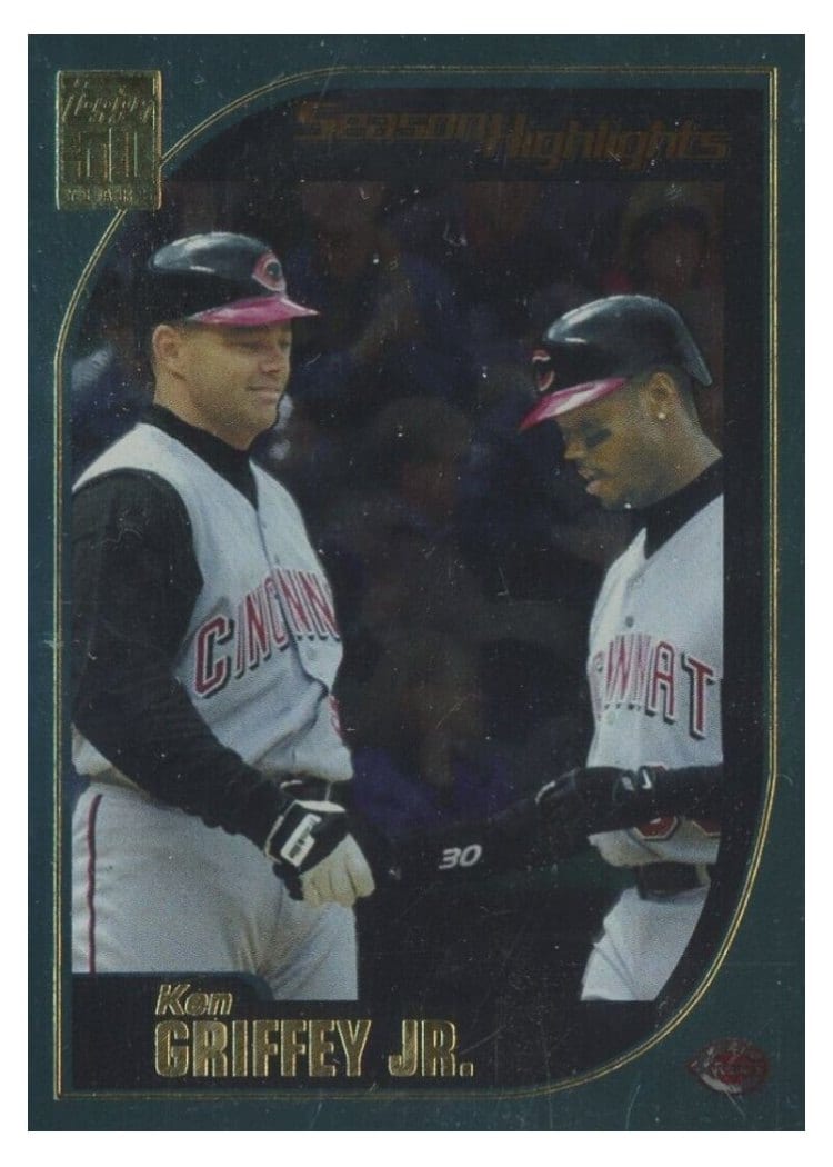 2001 Topps Base Set Ken Griffey Jr. #389 card