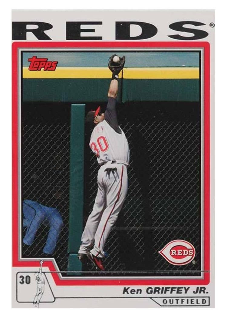 2004 Topps Base Set Ken Griffey Jr. #510 card