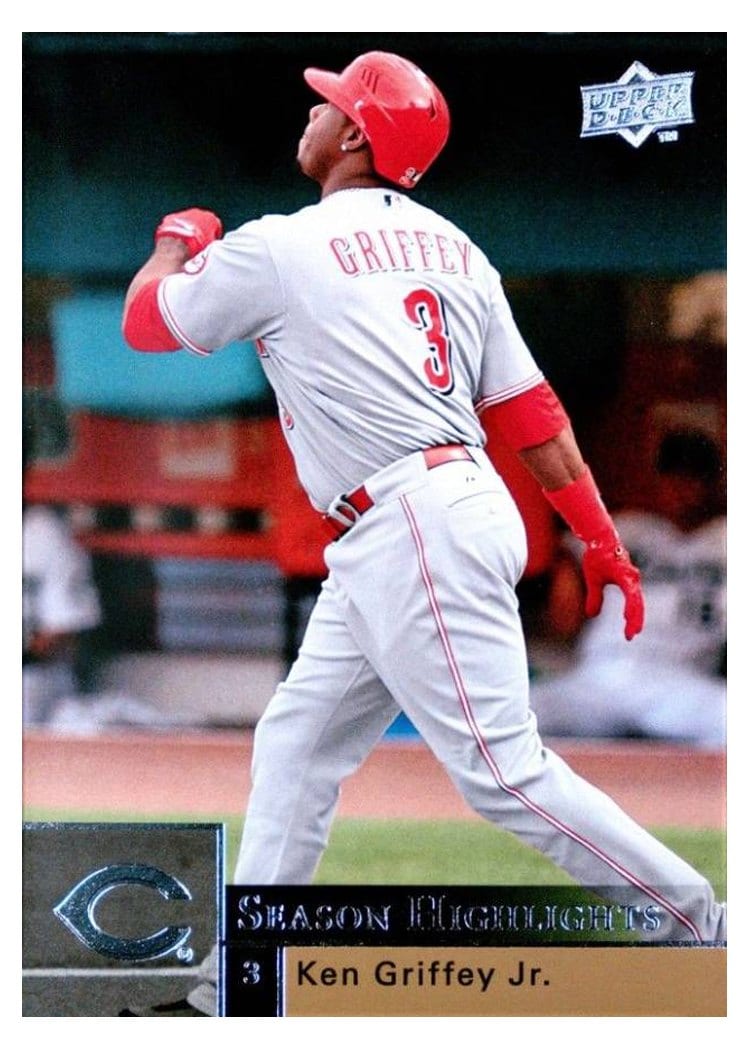 2009 Upper Deck Base Set Ken Griffey Jr. #464 card