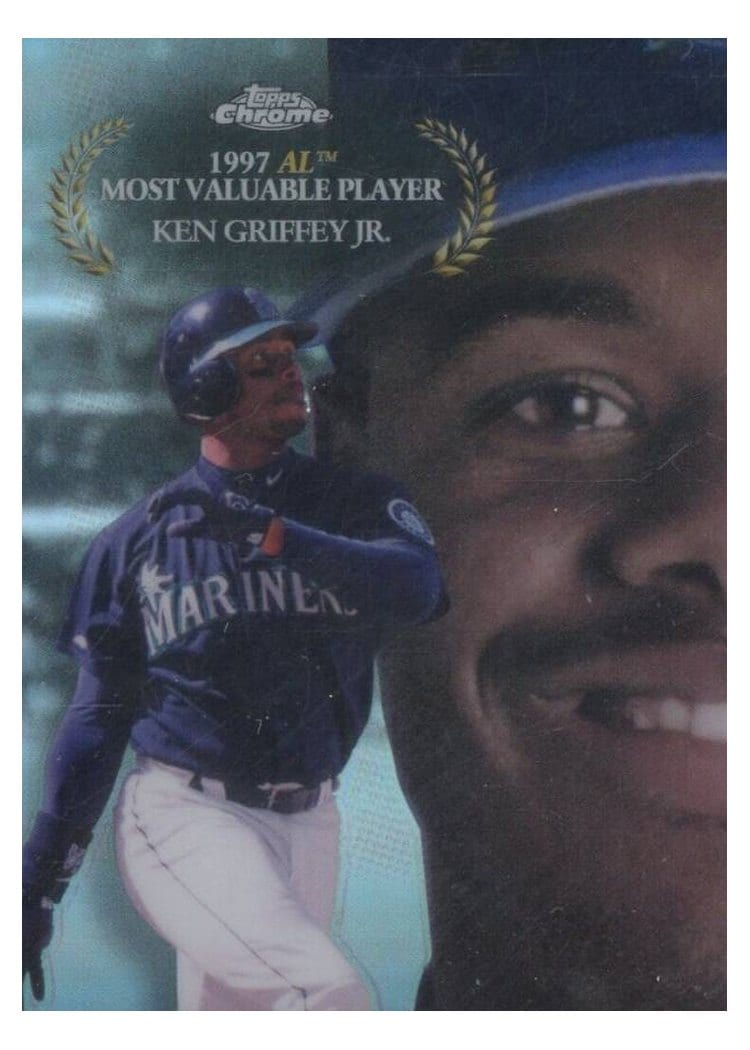 2017 Topps Chrome MLB Award Winners Ken Griffey Jr. #MAW-9 card