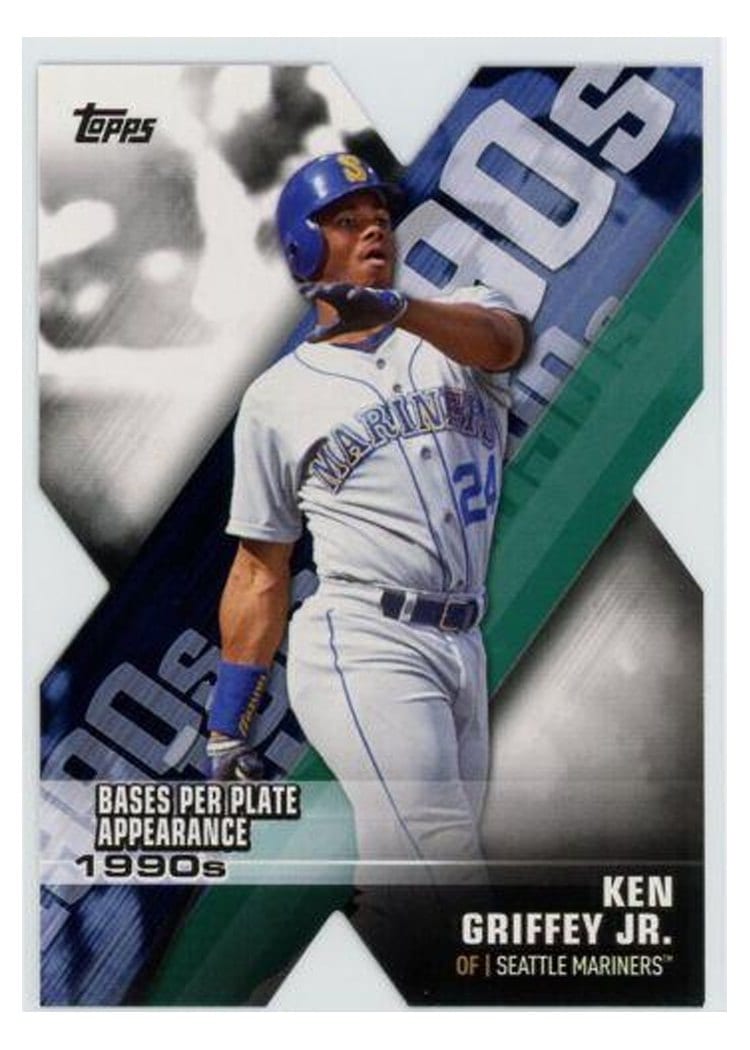 2020 Topps Decade of Dominance Die-Cuts Ken Griffey Jr. #DOD-5 card