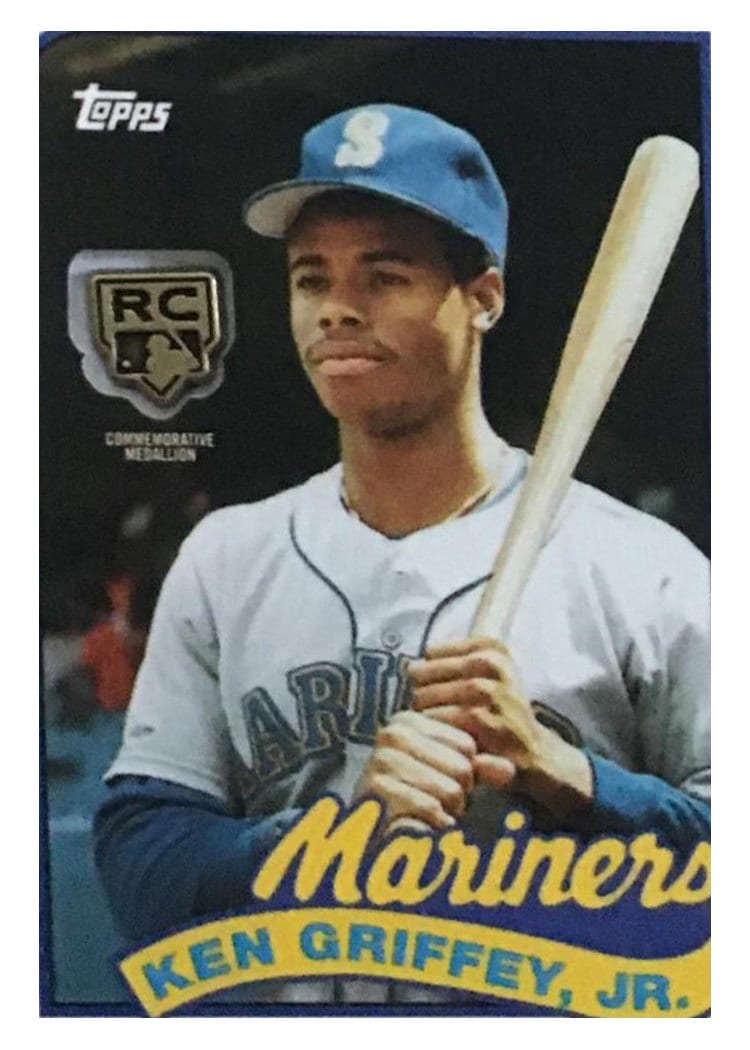 2020 Topps Rookie Card Retrospective RC Logo Medallions Ken Griffey, Jr. #RCR-KG card