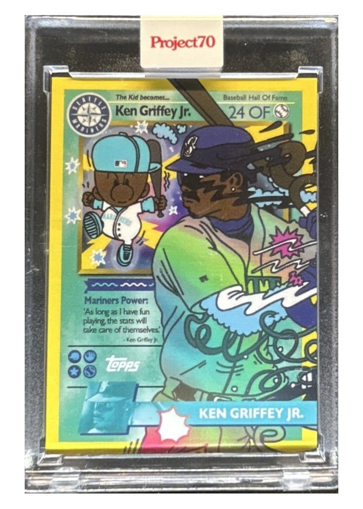 2021 Topps Project70 Base Set Ken Griffey Jr. #702 card