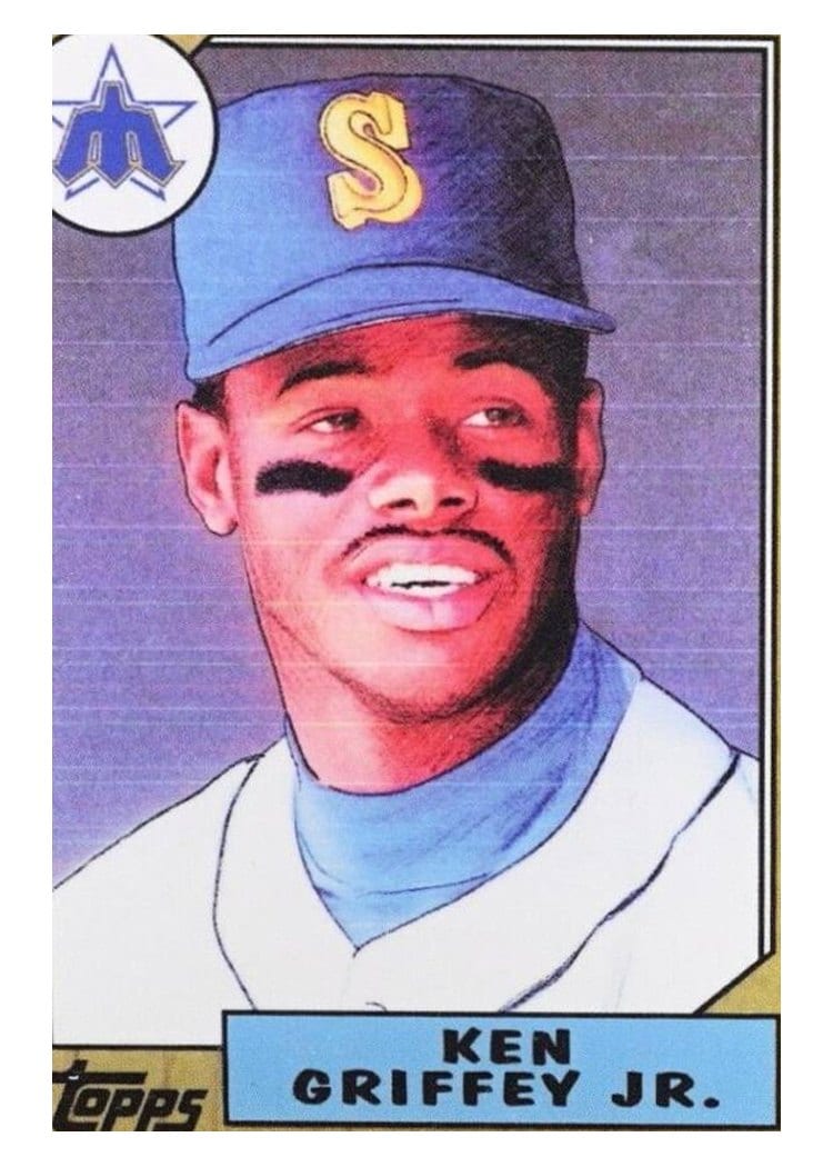 2021 Topps Project70 Base Set Ken Griffey Jr. #99 card