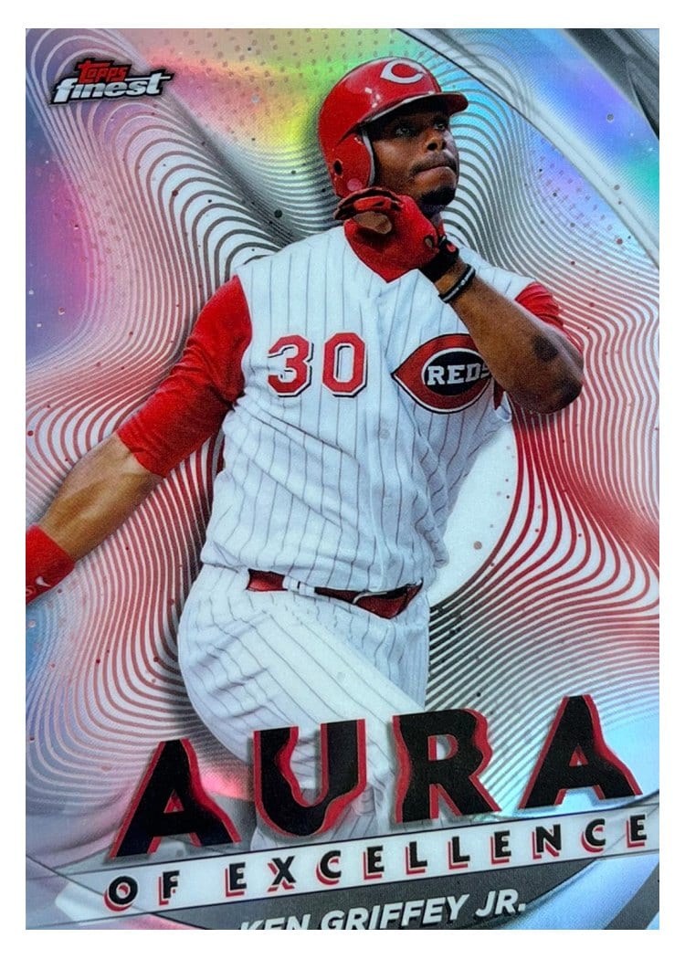2022 Finest Aura of Excellence Ken Griffey Jr. #AE-KG card