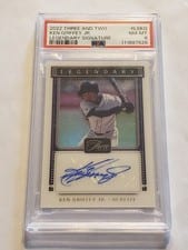 2022 Panini Three and Two Legendary Signatures Ken Griffey Jr. #LS-KG card