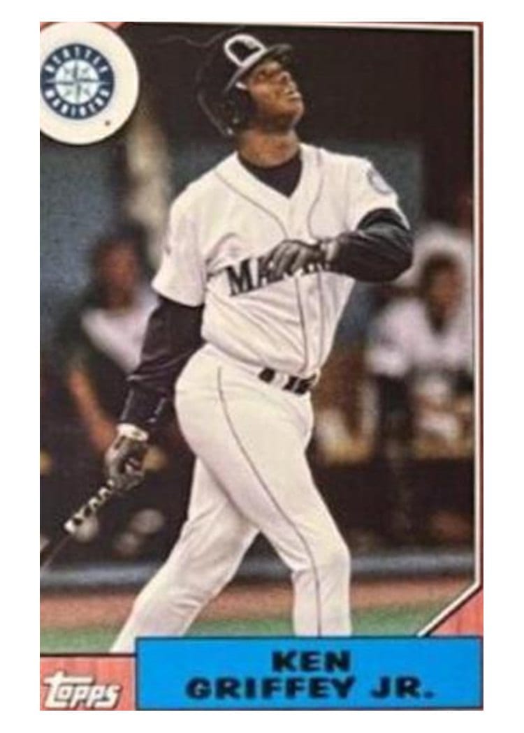 2022 Topps Mini 1987 Topps Ken Griffey Jr. #78B-16 card