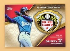 2023 Topps Crowning Achievements Commemorative Patches Ken Griffey Jr. #CA-KG card