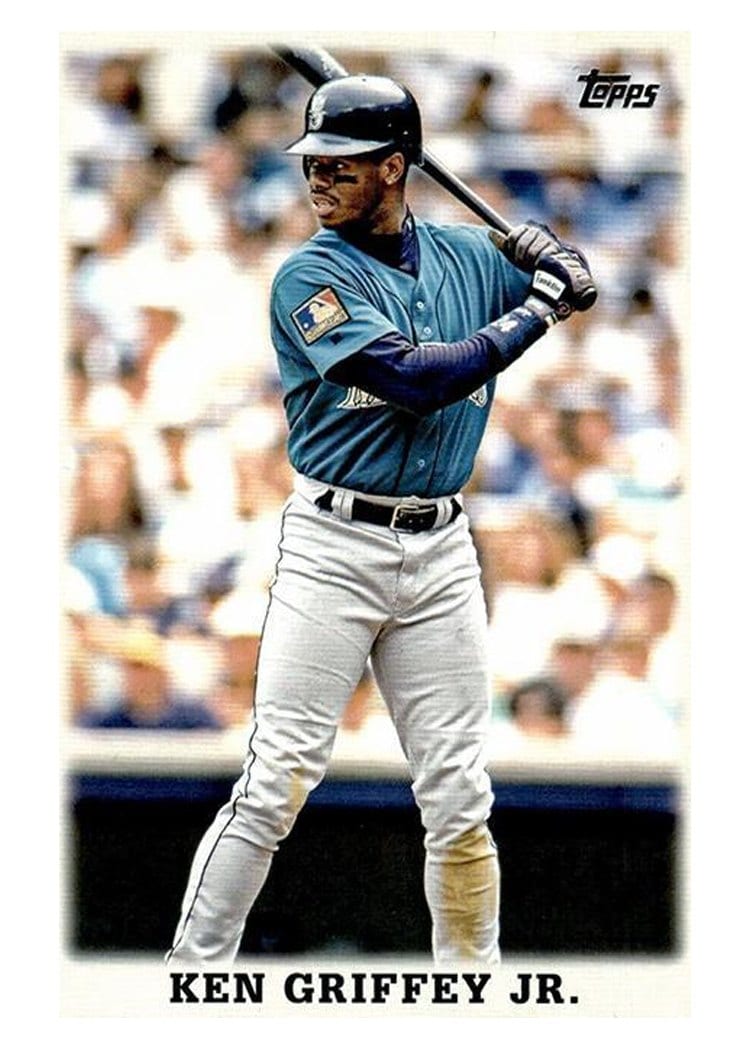 2023 Topps Oversized 1988 Topps League Leader Ken Griffey Jr. #88LL-3 card