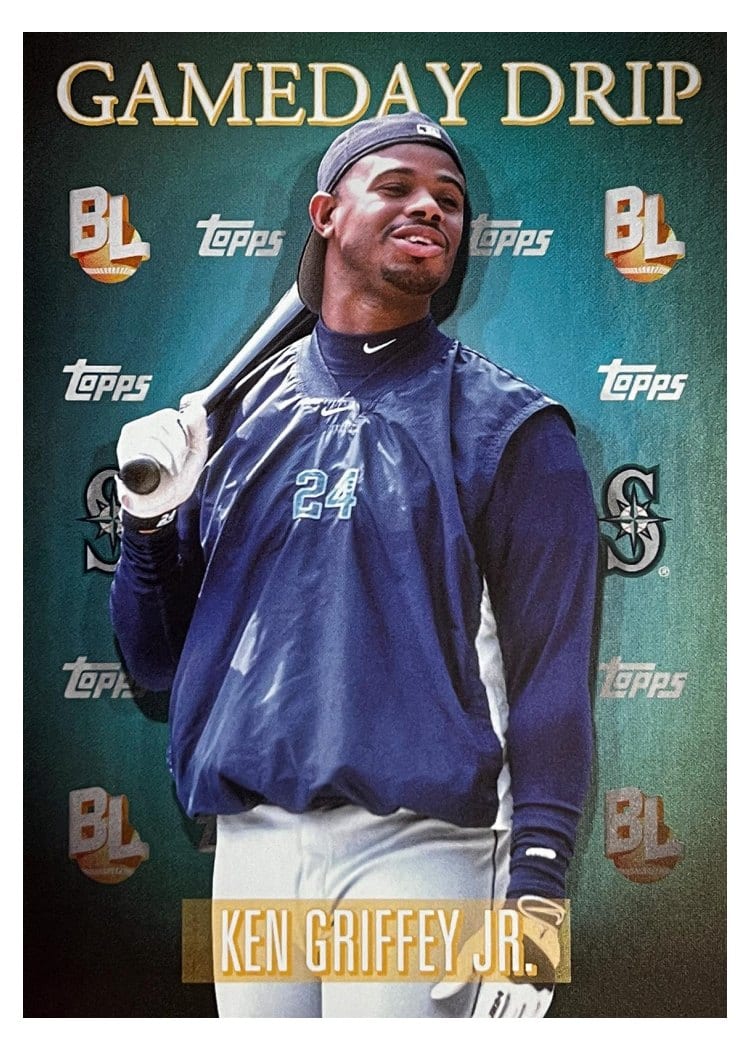 2024 Topps Big League Game Day Drip Ken Griffey Jr. #GD-3 card