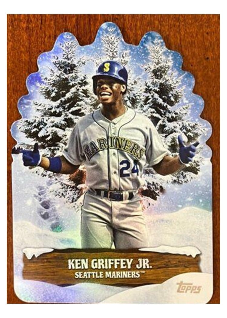 2024 Topps Holiday Evergreen Die Cuts Ken Griffey Jr. #EG-14 card