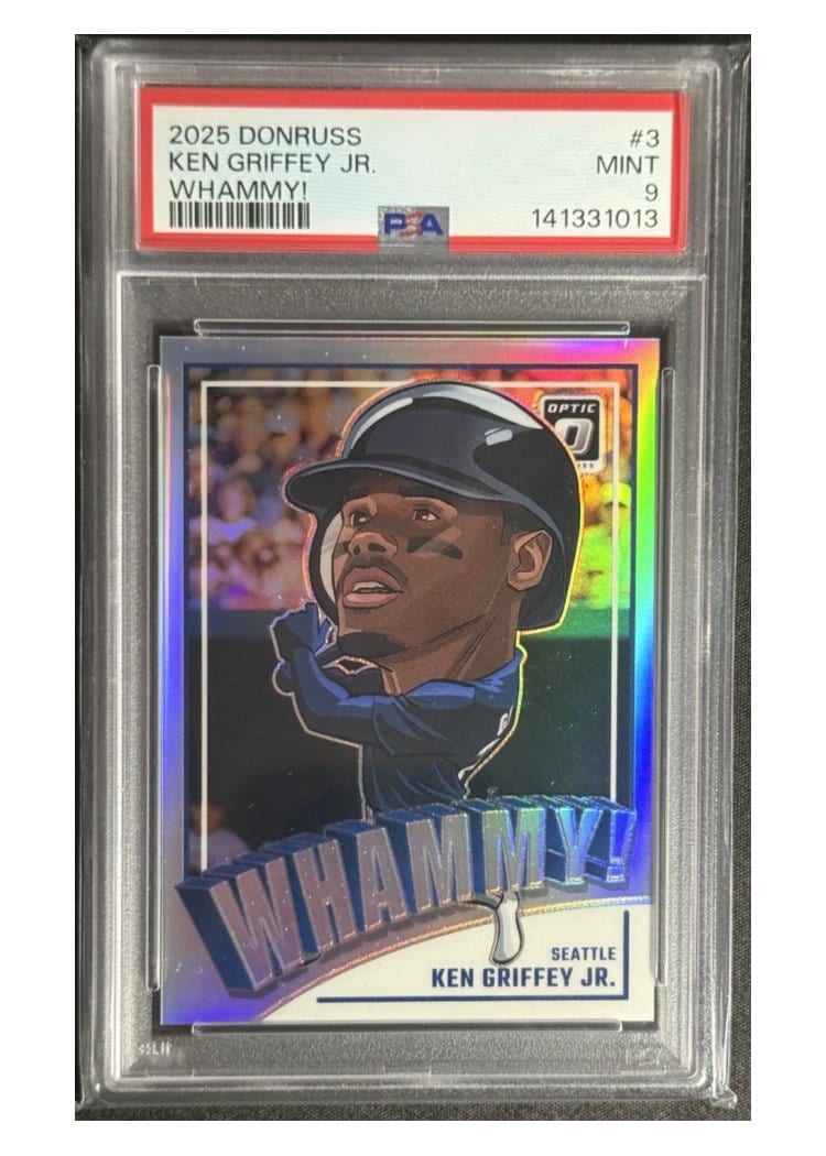 2025 Donruss Whammy! Ken Griffey Jr. #3 card