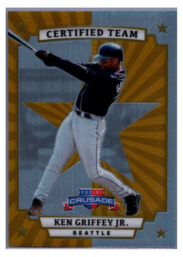 2025 Panini Crusade Certified Team Ken Griffey Jr. #5 card