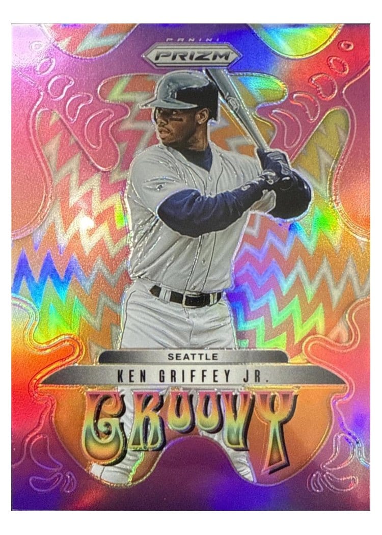 2025 Panini Prizm Groovy Ken Griffey Jr. #9 card