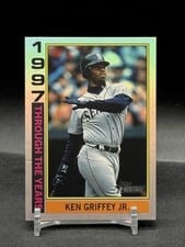 2025 Topps Heritage Through the Years Ken Griffey Jr. #TTY-12