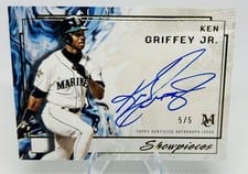 2025 Topps Museum Collection Showpieces Autographs Ken Griffey Jr. #SA-KG