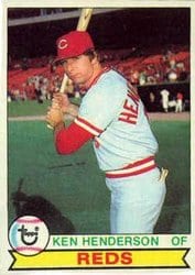 1979 Topps Base Set Ken Henderson #73 card