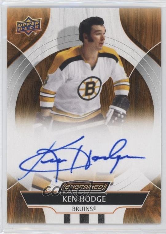 2024-25 Upper Deck Engrained Icons Autos Ken Hodge #CA-KG card