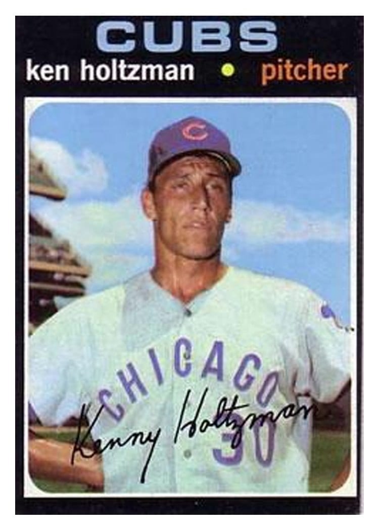 1971 Topps Ken Holtzman #410 card
