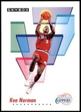 1991-92 SkyBox Base Set Ken Norman #129 card