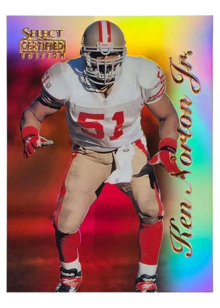 1996 Select Certified Ken Norton Jr. #47 card