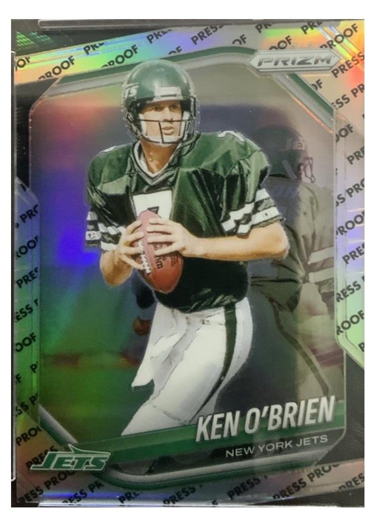 2025 Panini Prizm Base Set Ken O'Brien #185 card
