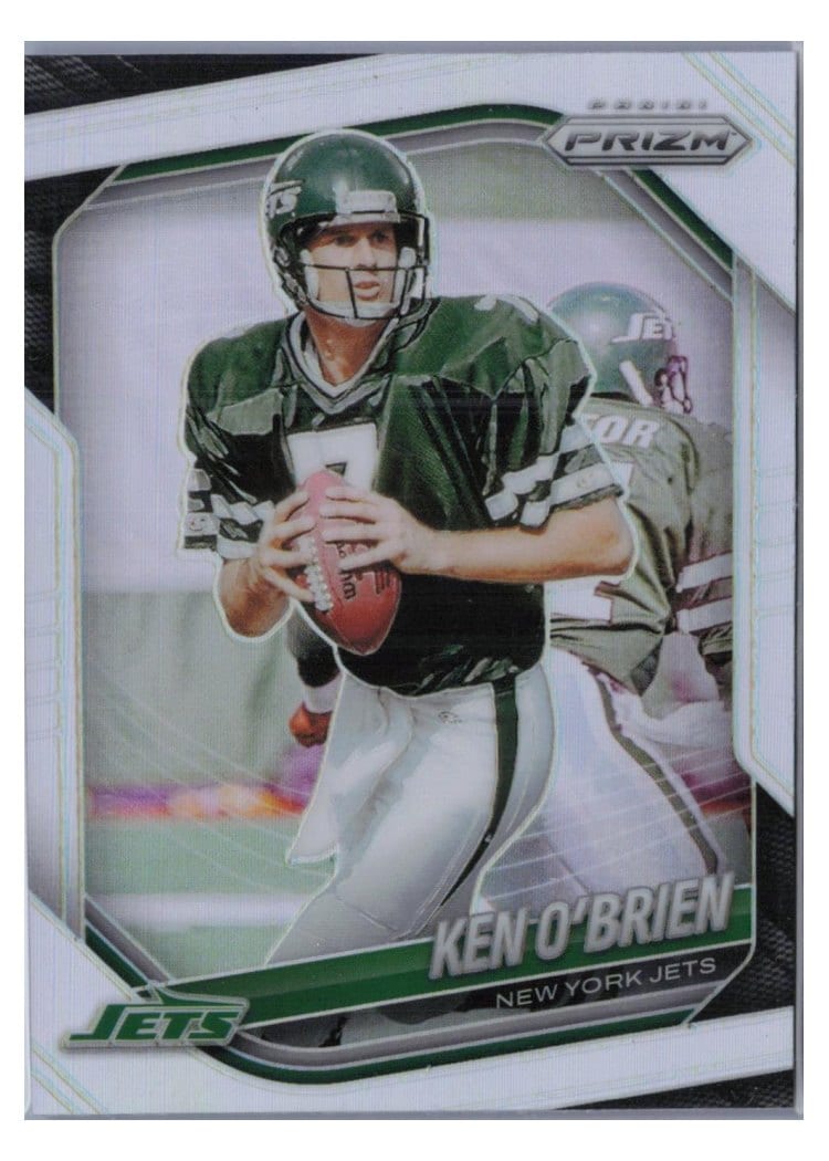 2025 Panini Prizm Base Set Ken O'Brien Silver #185 card