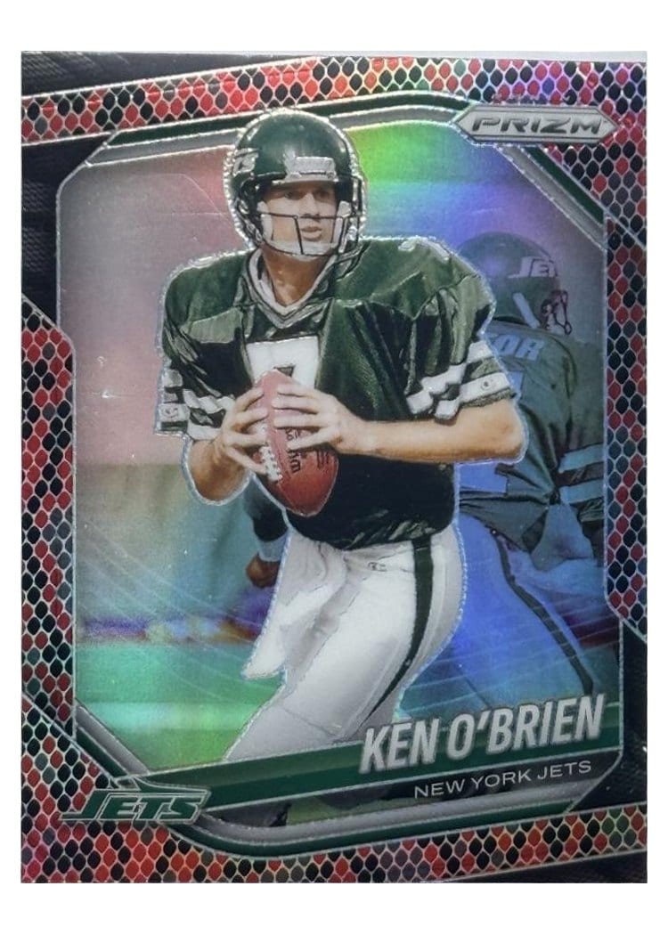 2025 Panini Prizm Base Set Ken O'Brien Snakeskin #185 card