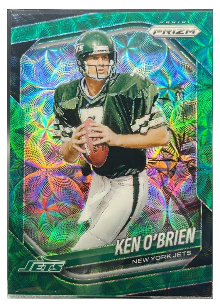 2025 Panini Prizm Base Set Ken O'Brien Green Scope #185 card