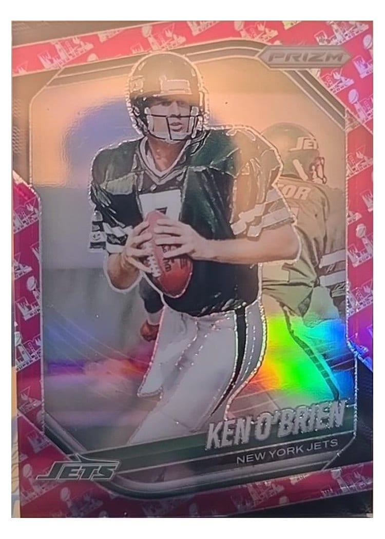 2025 Panini Prizm Base Set Ken O'Brien Super Bowl LX #185 card