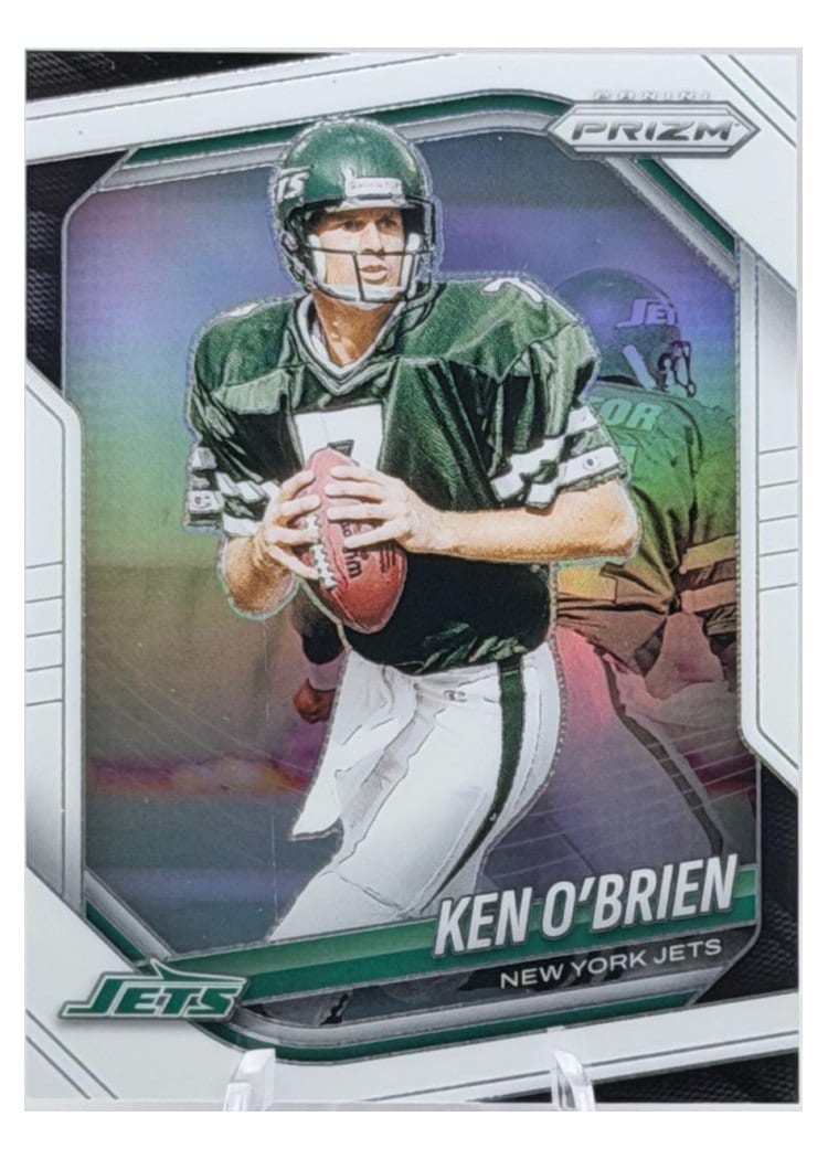 2025 Panini Prizm Base Set Ken O'Brien White #185 card
